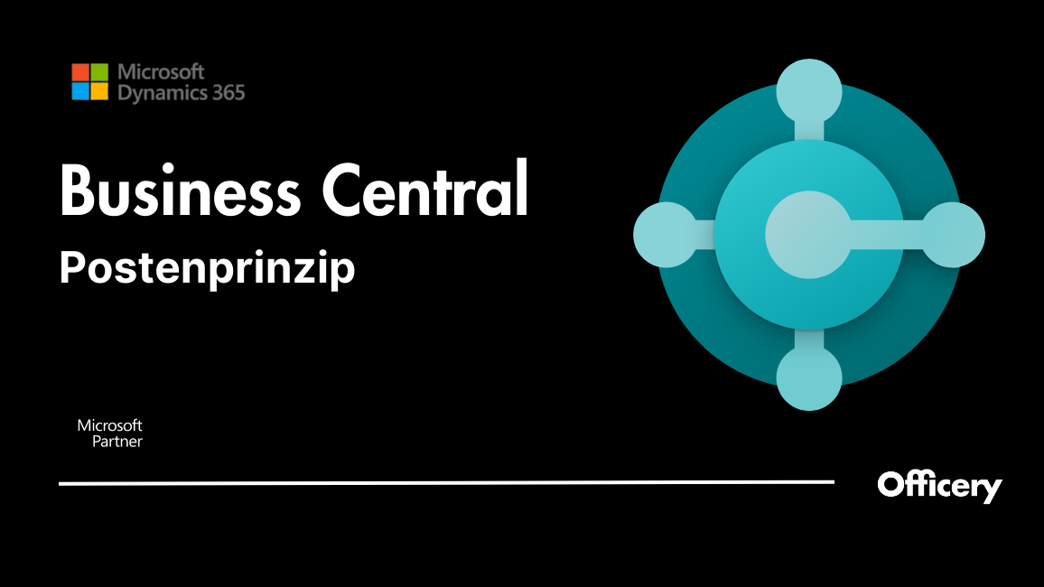 Business Central Postenprinzip