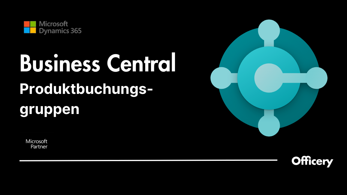 Business Central Produktbuchungsgruppen