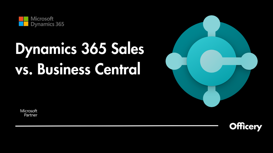 Verschillen tussen Dynamics 365 Sales &amp; Business Central 