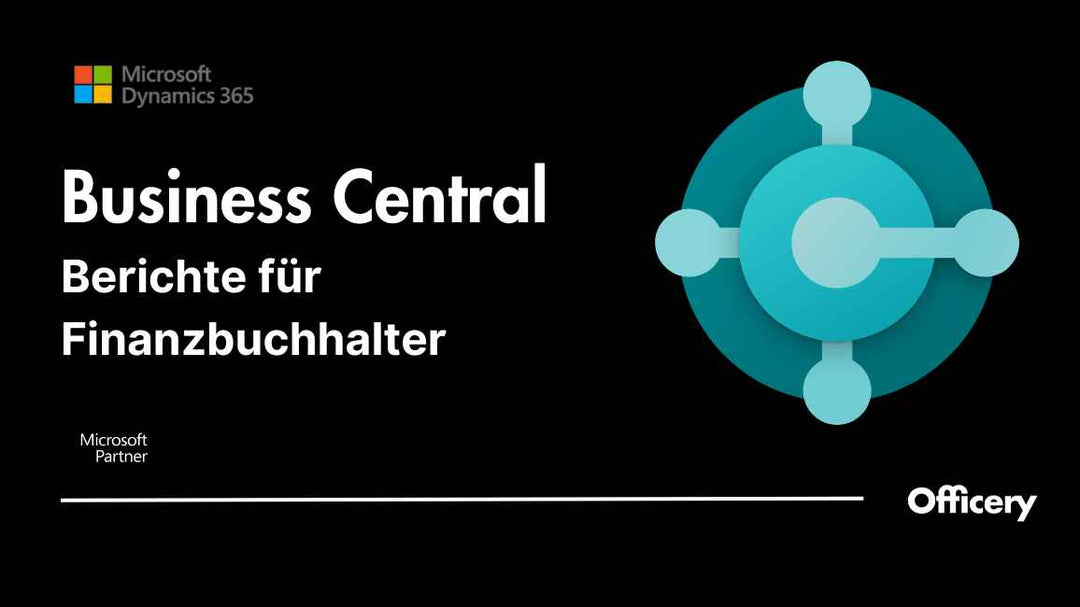 Business Central: So behältst du als Finanzbuchhalter die Kontrolle über deine Zahlen